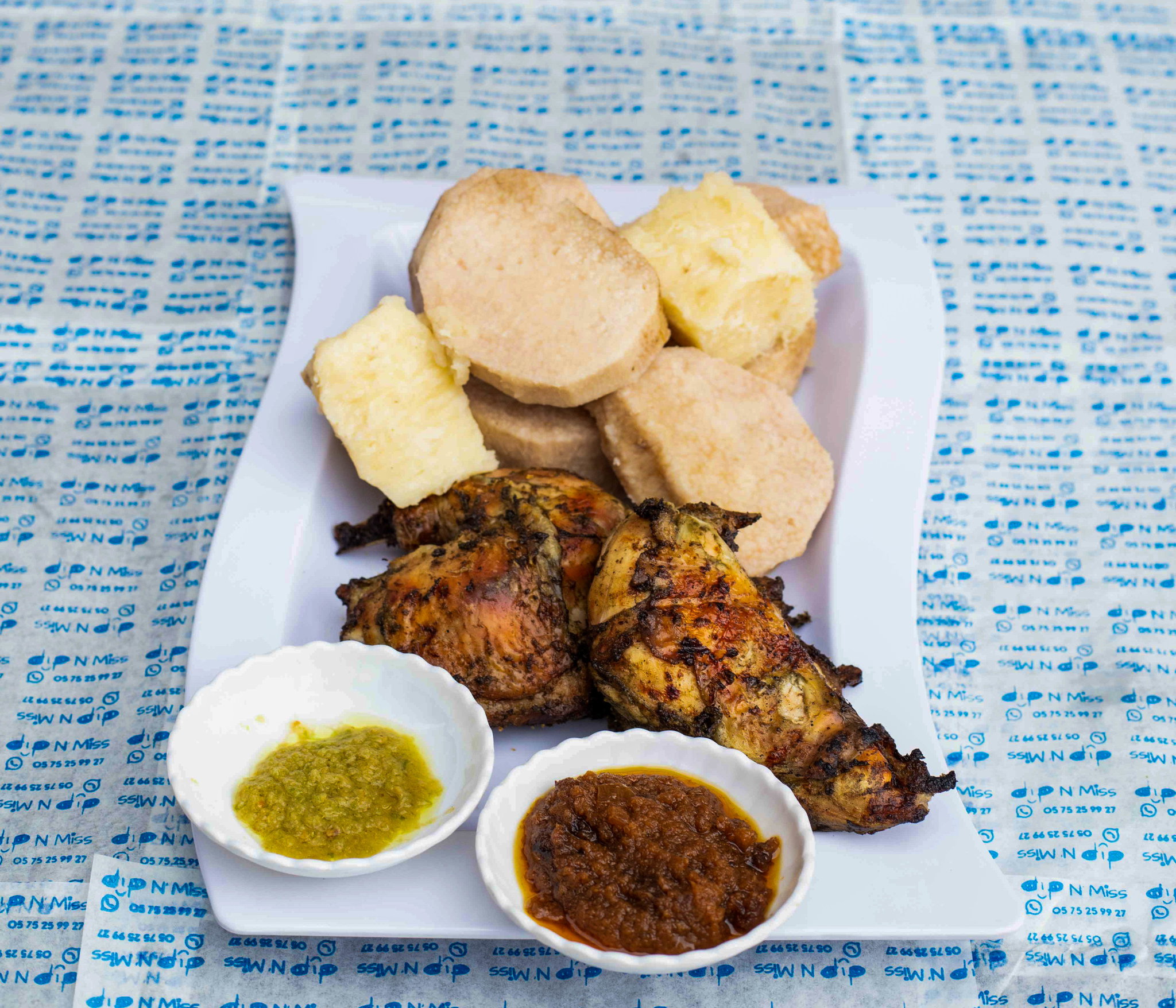 YAM dipstyle (Poulet braisé)_0