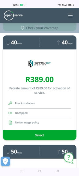 Internet solutions 
