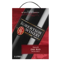 Robertson Winery Smooth Dry Red Wine Box 3L