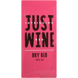 Just Wine Dry Red 1L Box