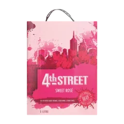 4th Street Sweet Rosé Wine Box 5L