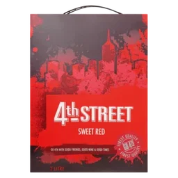 4th Street Sweet Red Wine Box 3L