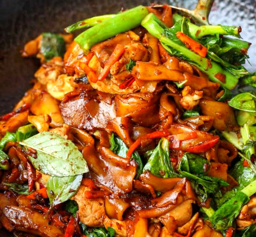 Stirfry Garlic Pork Dark Dry HorFun