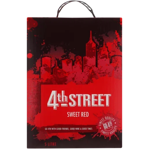 4th Street Sweet Red Wine Box 5L