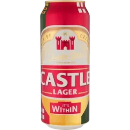 Castle Lager Beer Can 500ml