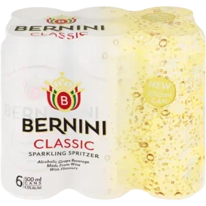 Bernini Classic Sparkling Spritzer Can 6 x 500ml_0