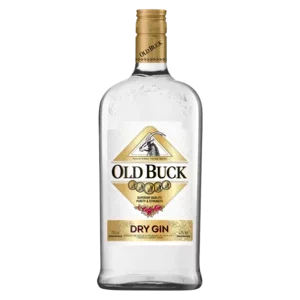Old Buck Dry Gin Bottle 750ml