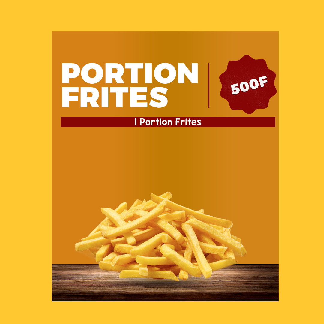 SUPPLEMENT PORTION FRITES