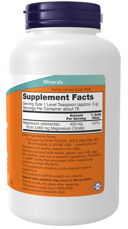 Magnesium Citrate Pure Powder