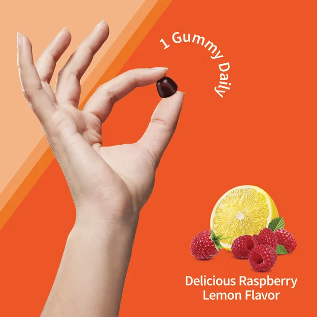 Vitamin Code D3 plus K2 Gummies, Raspberry Lemon Flavour_3
