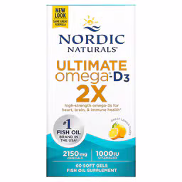Ultimate Omega 2X with Vitamin D3, 2150 mg, Lemon Flavour