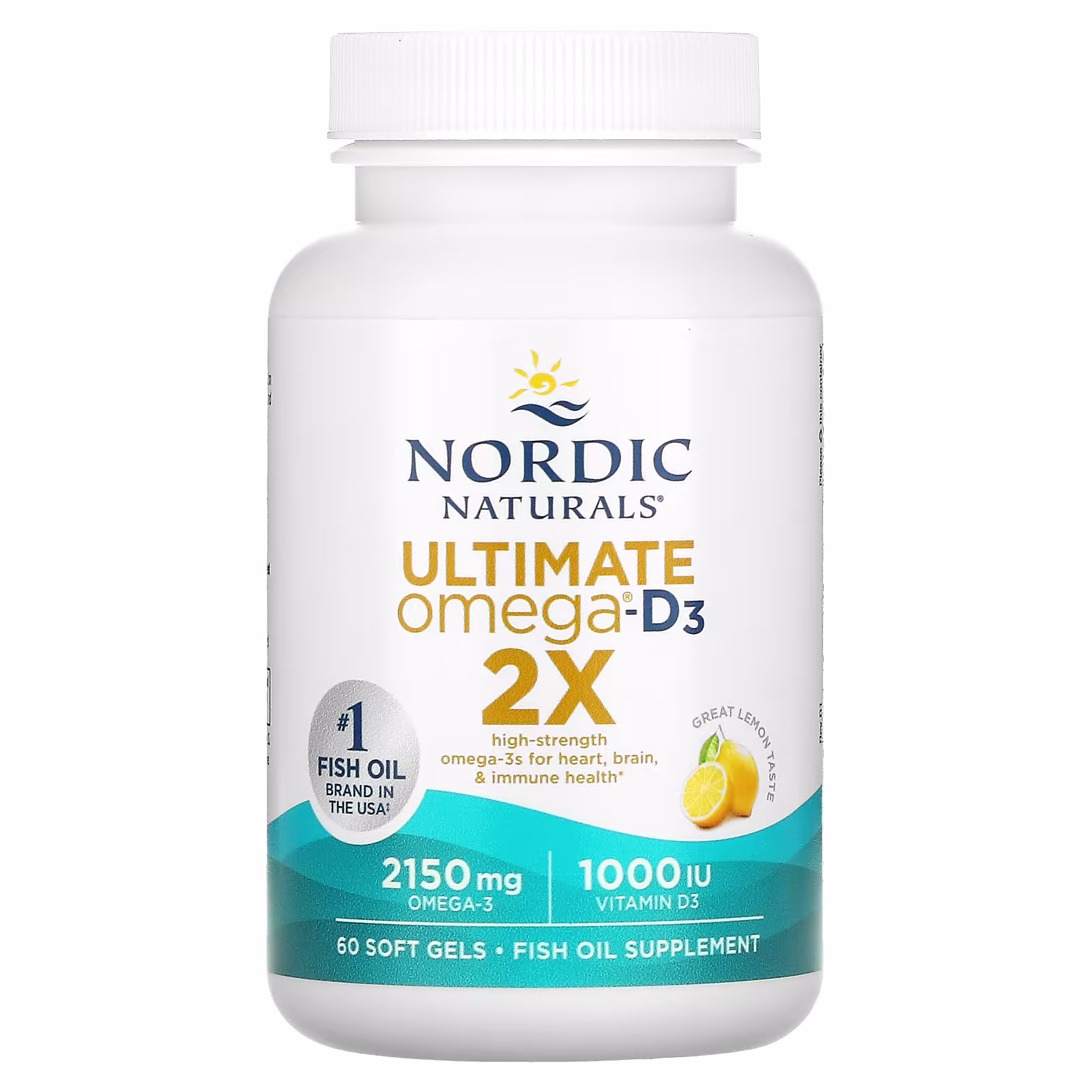 Ultimate Omega 2X with Vitamin D3, 2150 mg, Lemon Flavour_2