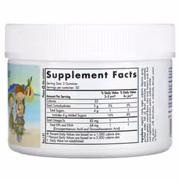 Nordic Omega 3 Gummies 82 mg, Tangerine Flavour