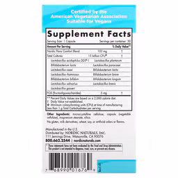 Nordic Flora Probiotic Comfort, 15 Billion CFU