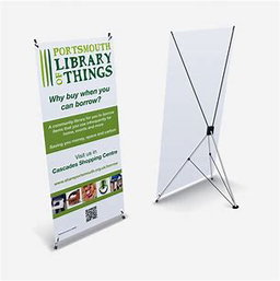 X- BANNER (1600X600mm)