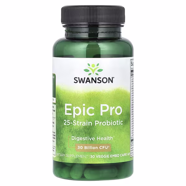 Epic pro 25-Bacterial Strain Probiotic, 30 Billion CFU