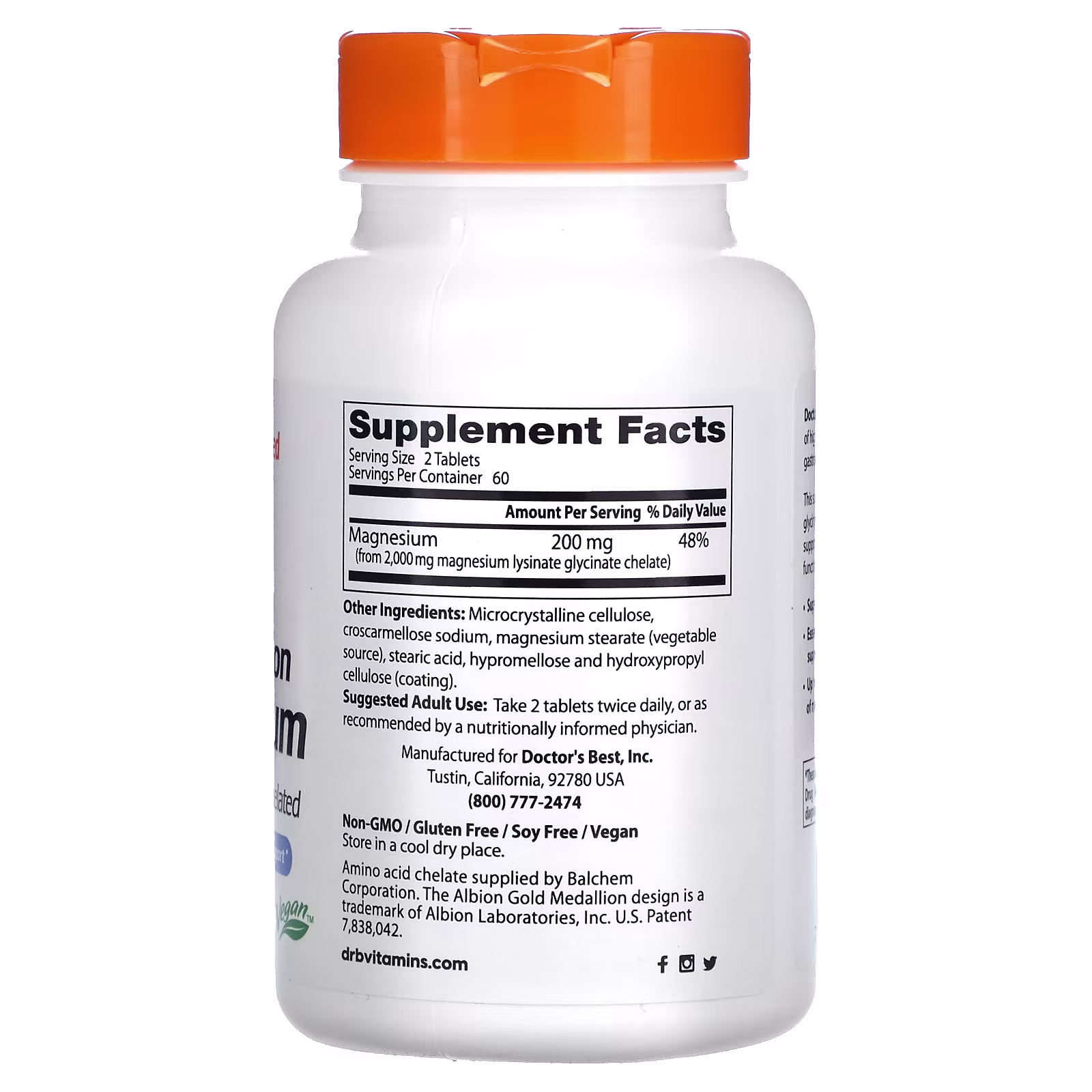 High Absorption Magnesium, 100 mg_2