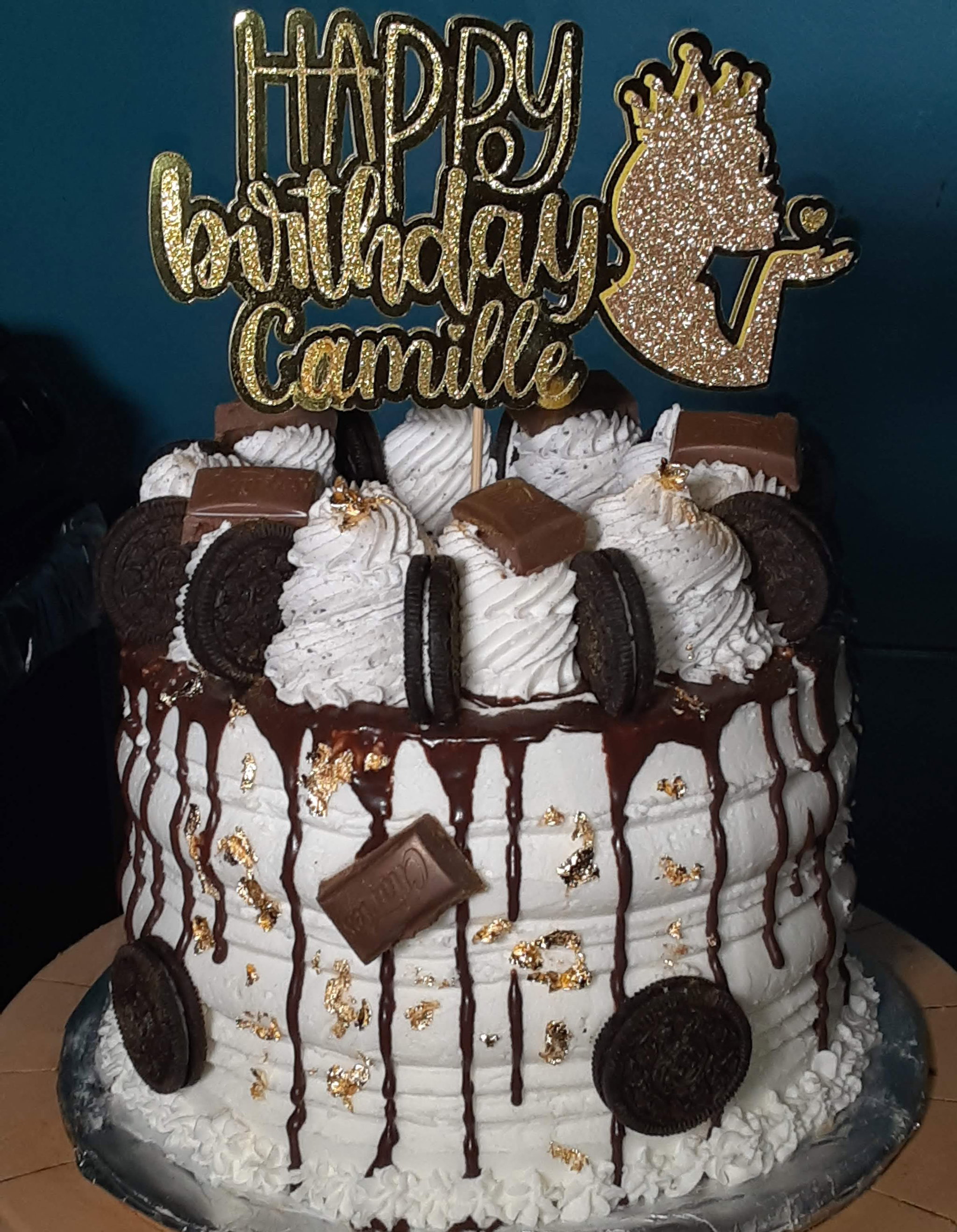 Bailey's Chocolate Double Decker Oreo Cake _0