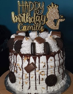 Bailey's Chocolate Double Decker Oreo Cake 
