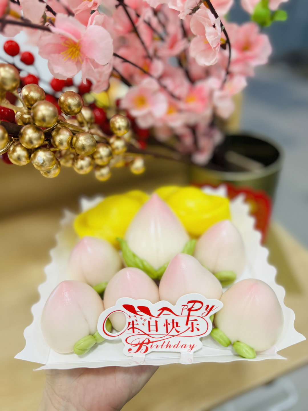 Mini Longevity 🍑 Bun (set of 8)