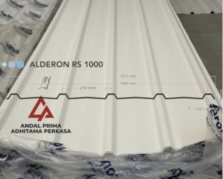 Atap Alderon RS 1.2mm Single layer upvc_4