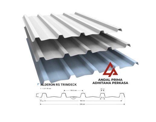 Atap Alderon RS 1.2mm Single layer upvc_5