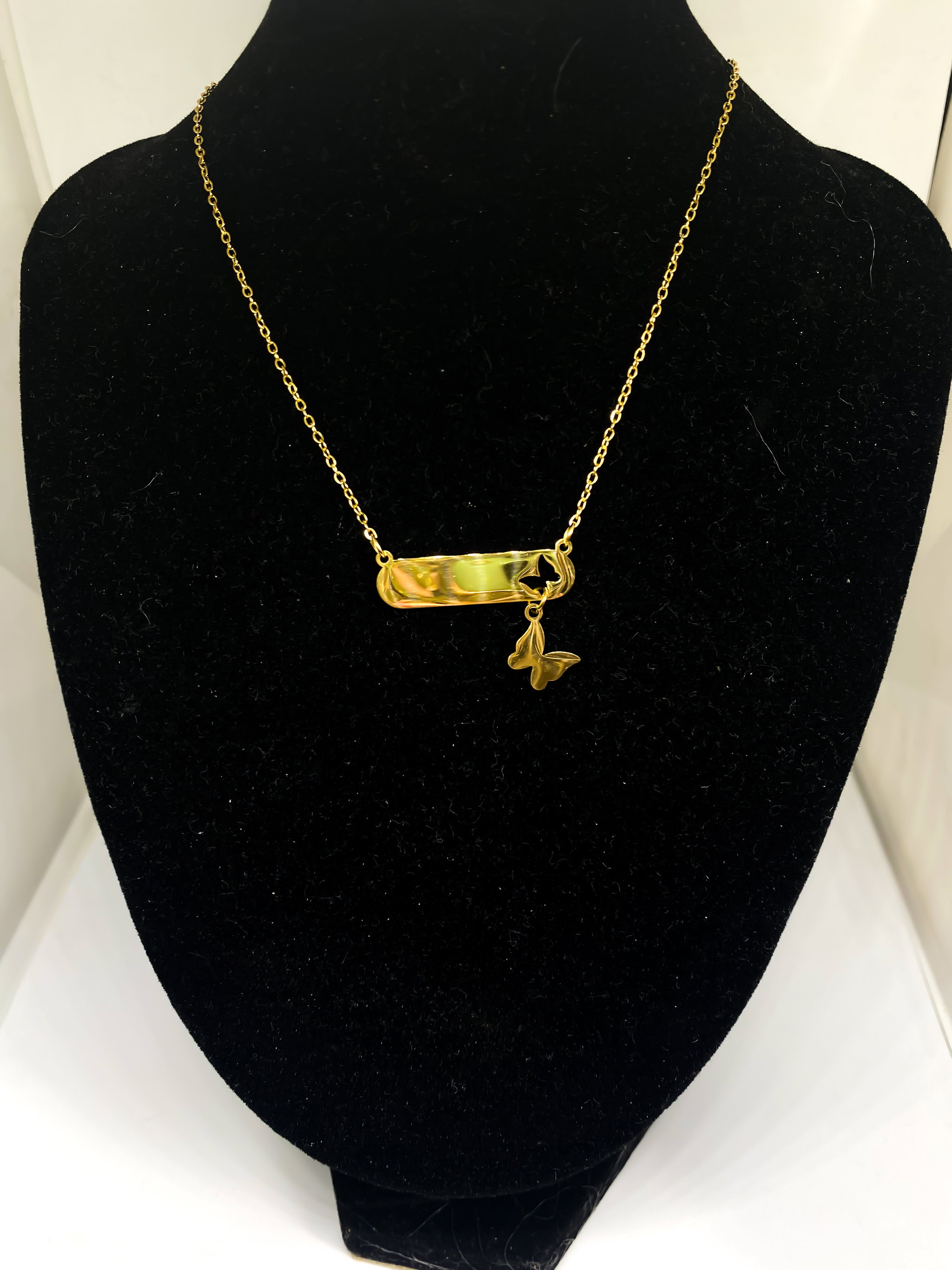 Collier barre papillon_5
