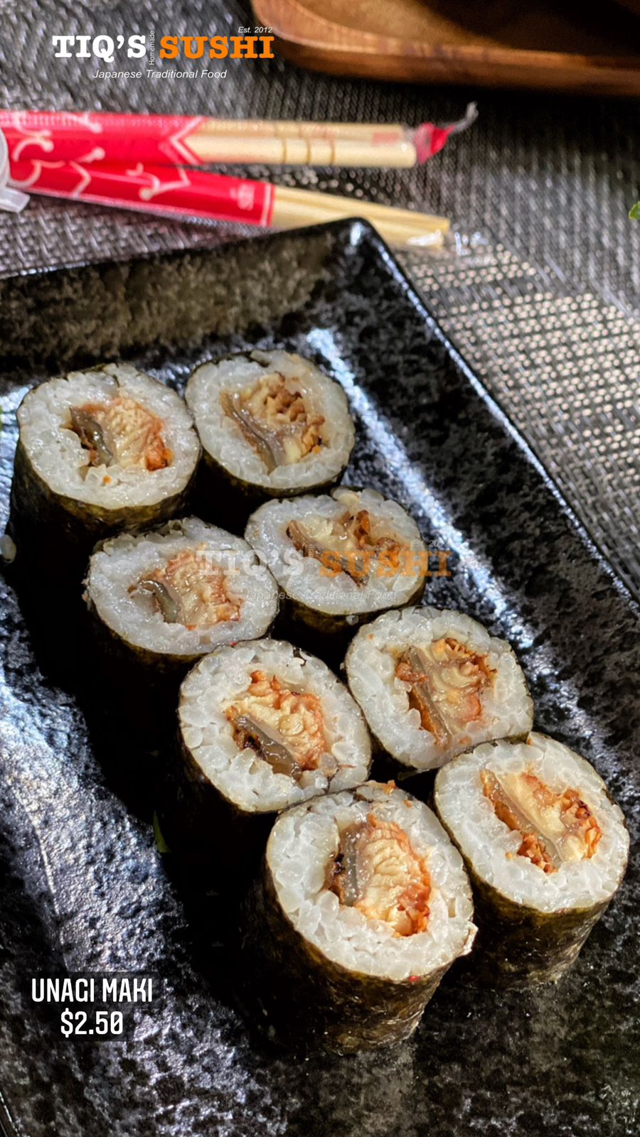 Unagi Maki (8PCS)_1