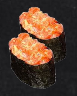 Salmon Salad Gunkan (2pcs)
