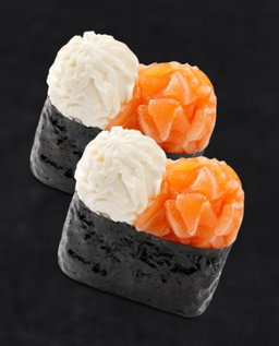 Salmon Cheese Gunkan (2pcs)