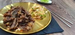 Brisket bulgogi + Salad (completely cooked /1-2 servings)