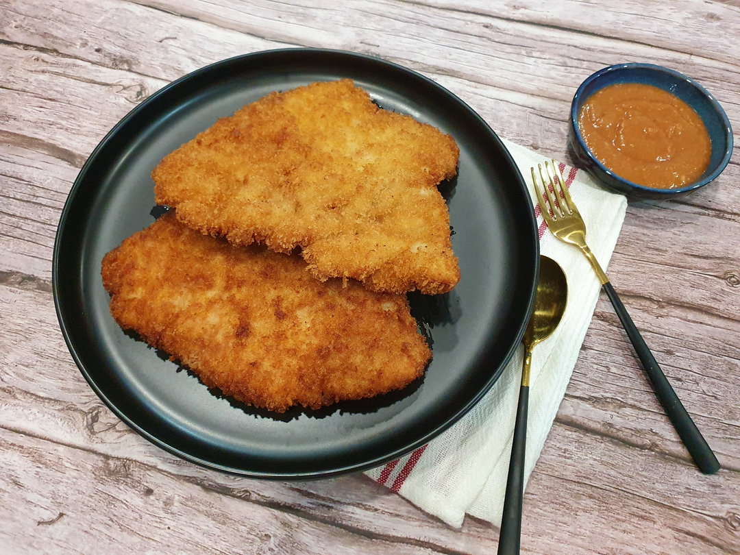 Pork Cutlet & Sauce (4 pieces, 600g ~ 700g in total / 2 sauces)