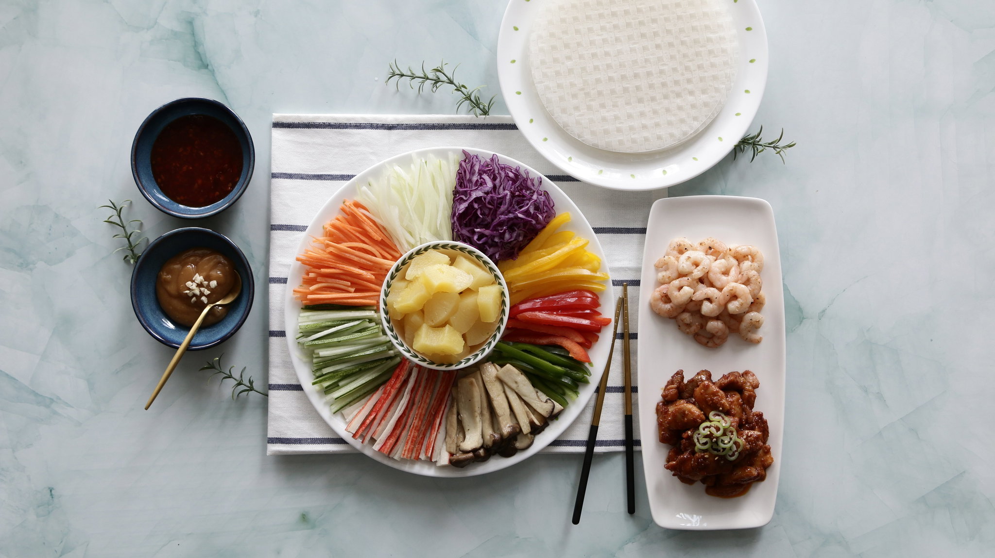 Vietnamese spring rolls (3 servings)_0
