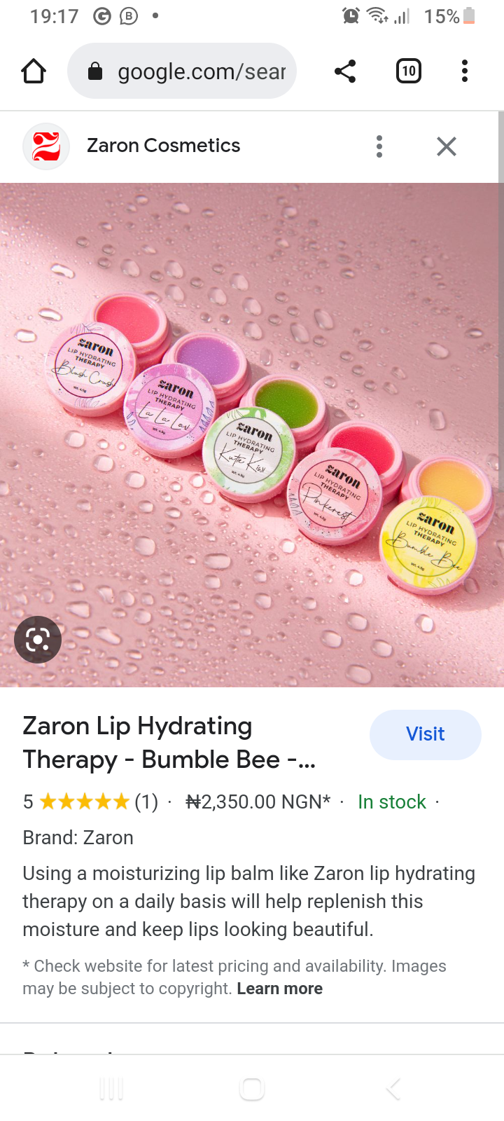 LIP HYDRATING THERAPY