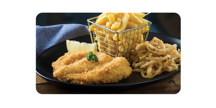 Half Chicken Schnitzel [SPUR]