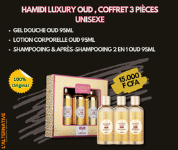 Hamidi LUXURY OUD , Unisexe, Coffret 3 Pièces