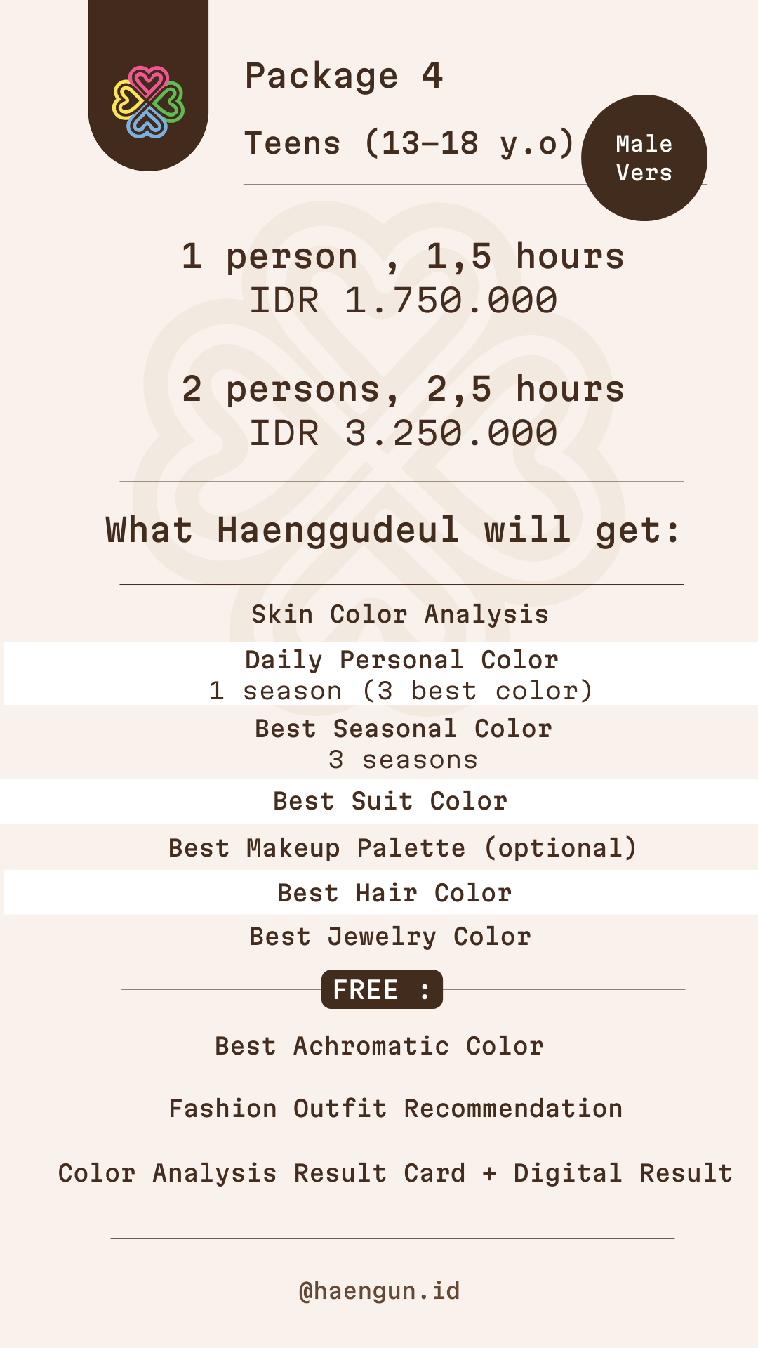 Package 4 - Teens 13-18 y.o._1
