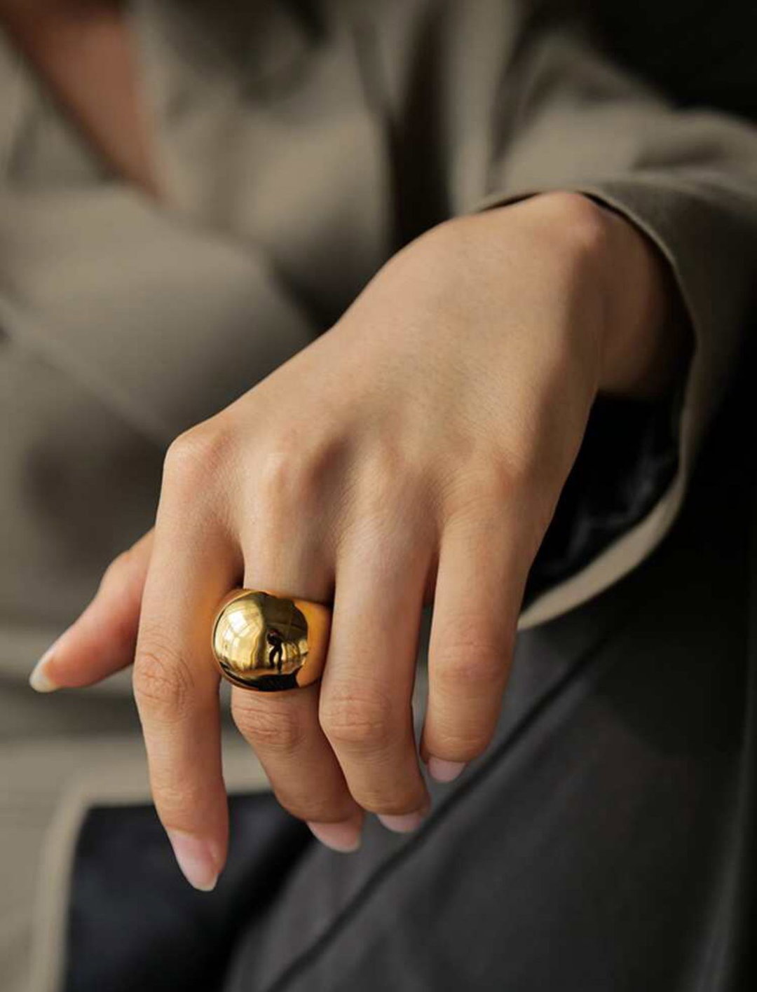 Casual Stainless Steel Ring