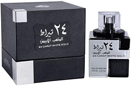Lattafa 24 CARAT WHITE GOLD, Unisexe, EDP, 100 ML