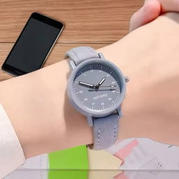 PU Leather Strap Watch 