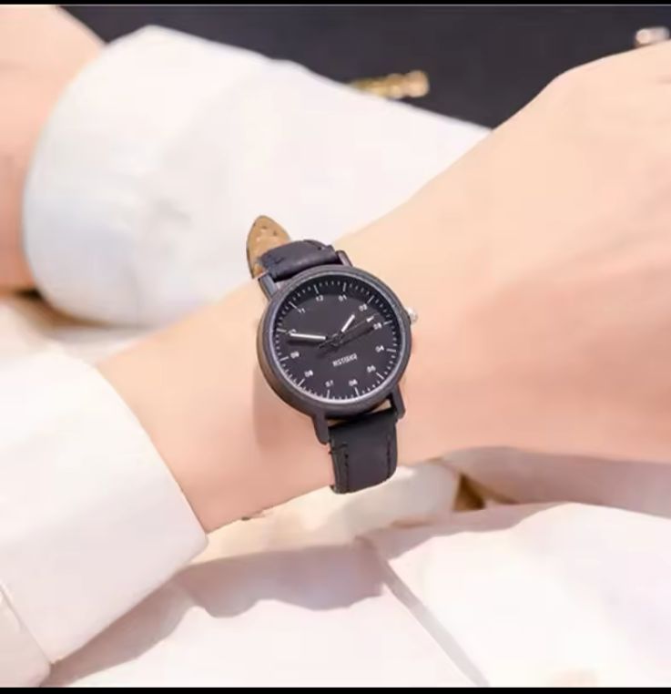 PU Leather Strap Watch _3