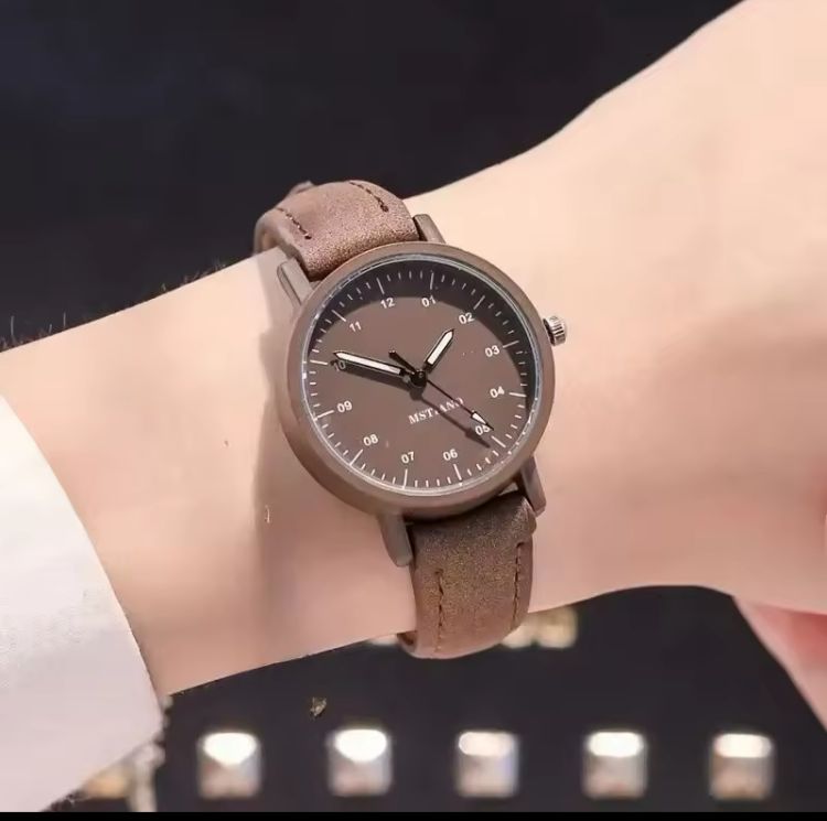 PU Leather Strap Watch _6