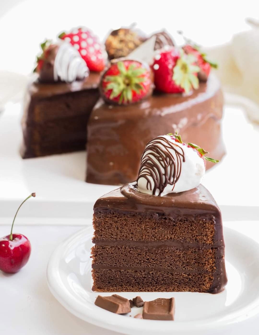 Dark chocolate cake _1