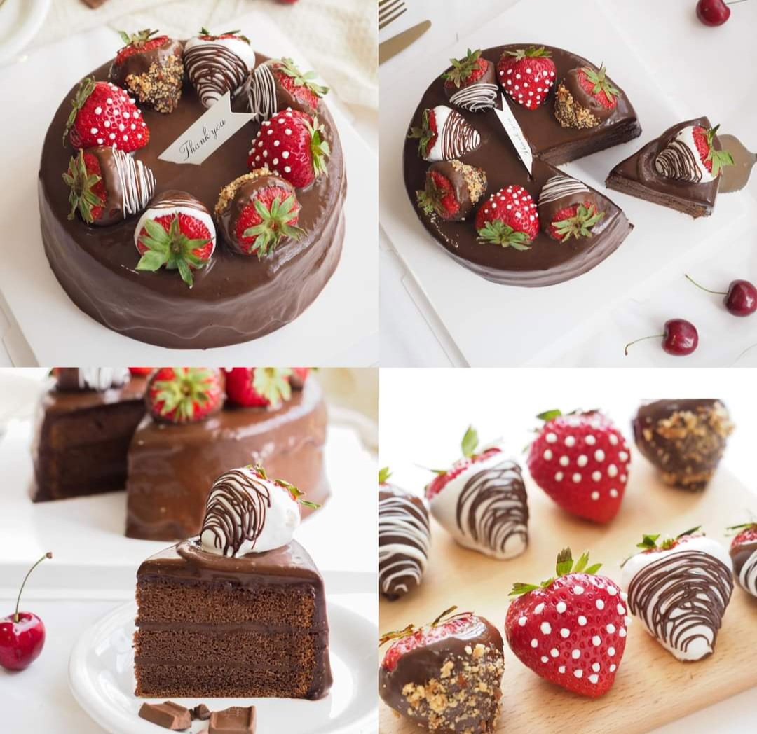 Dark chocolate cake _2