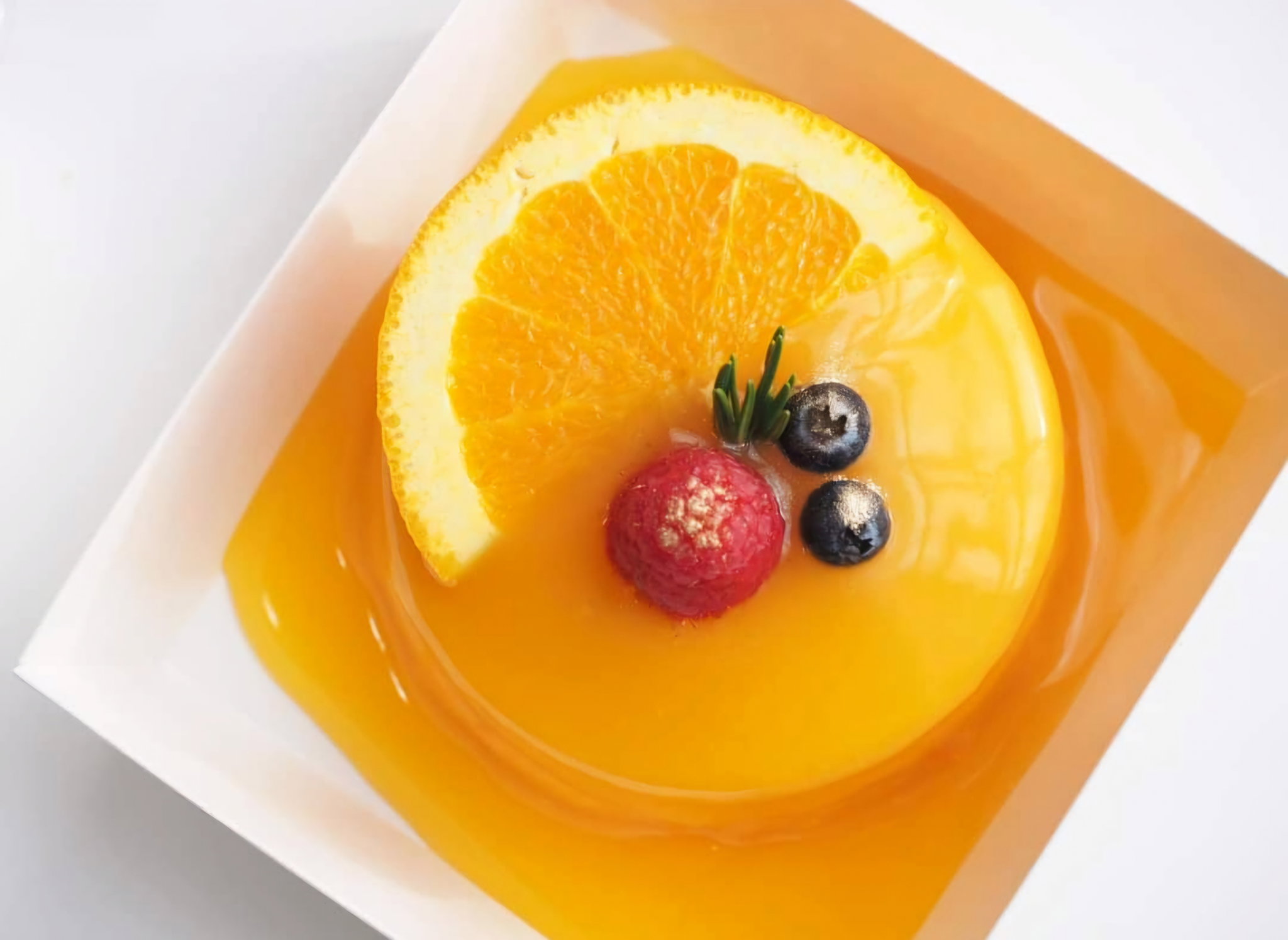 Mini Chiffon orange cake _0