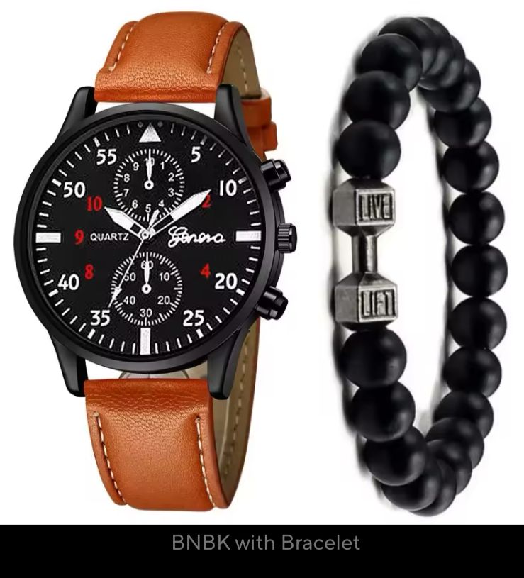 Quartz Wrist Watch Men  _4