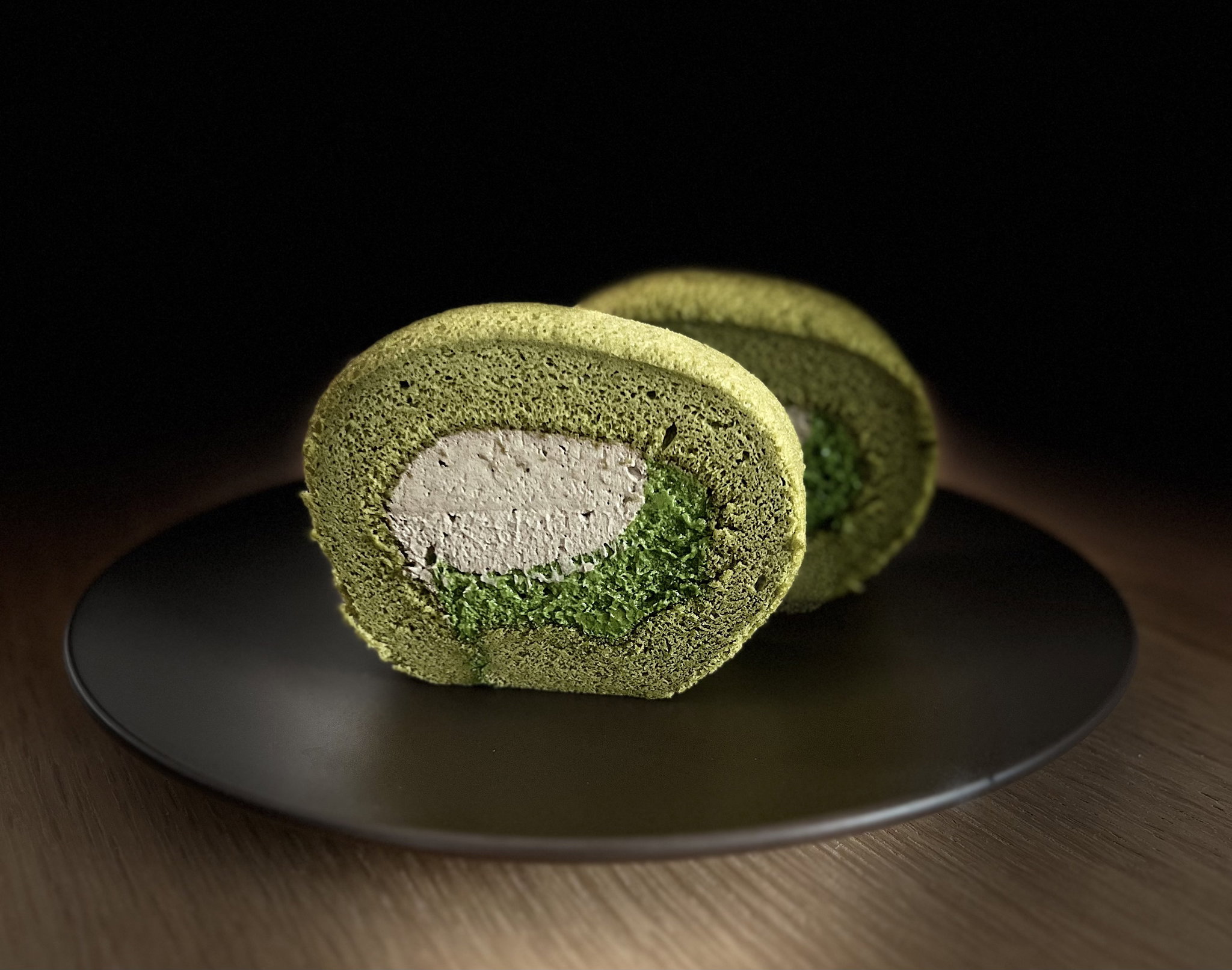 Matcha Hojicha roll cake | 日本丸久小山園抺茶＋焙茶卷蛋_0