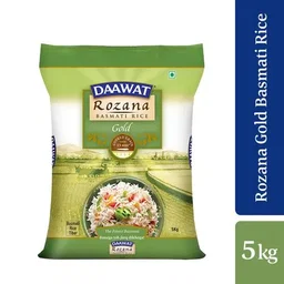 Daawat Basmati Rice/Basmati Akki - Rozana Gold, 5 kg Pouch