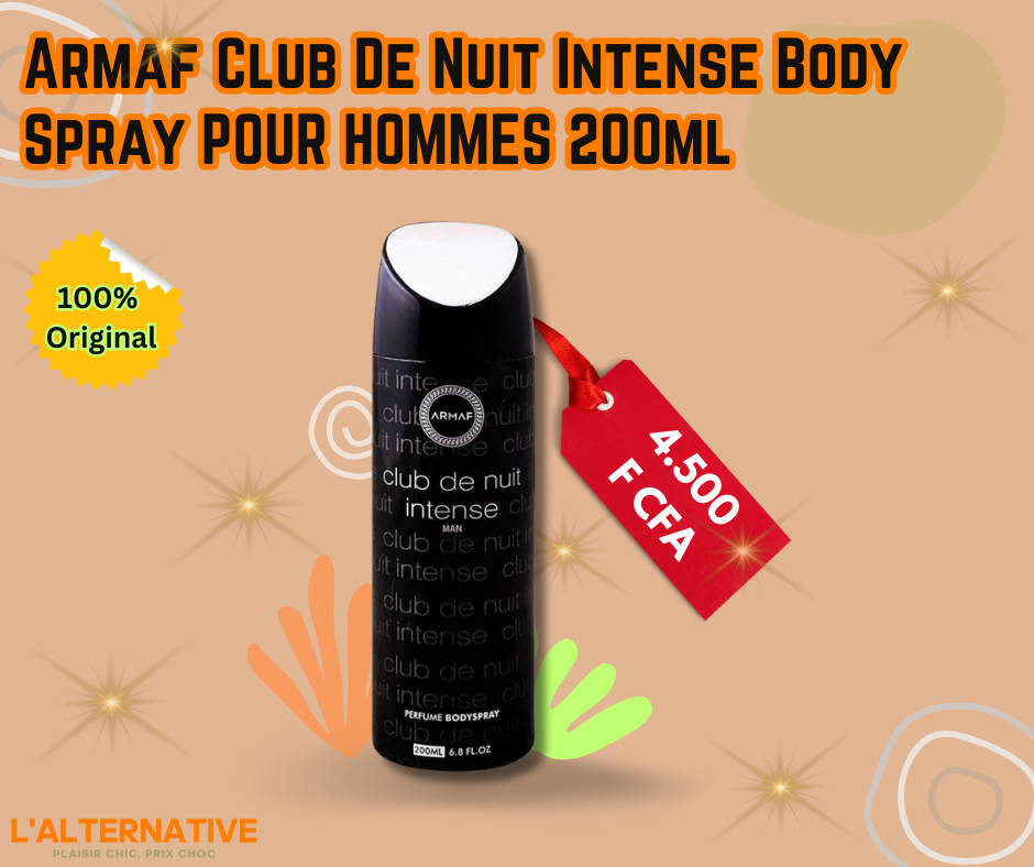 Armaf Club De Nuit Intense Body Spray POUR HOMMES 200 ML_0