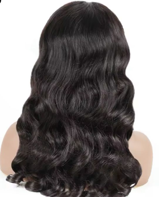 Wear and Go Glueless Wig Brazilian Ocean Wave , Pre Plucked